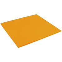 Einfarbige genähte Matte 130 x 130 cm – Bild 5