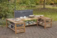 Hufeisen-Werkstatt Outdoor aus Holz – Matschküche & Werkbank für Kita - 50374 uek5fak9ra6ymigf
