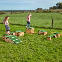Outdoor Hindernisparcours für Kinder – 7-teilig - 54705 2024 autocat square