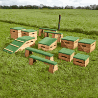 Outdoor Hindernisparcours für Kinder – 7-teilig - 54705 6