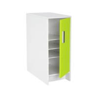 Kazeo Erweiterungsregal mit 3 Regalböden und 1 Tür – Breite: 36 cm - 58401 c037 210421 2d 1000