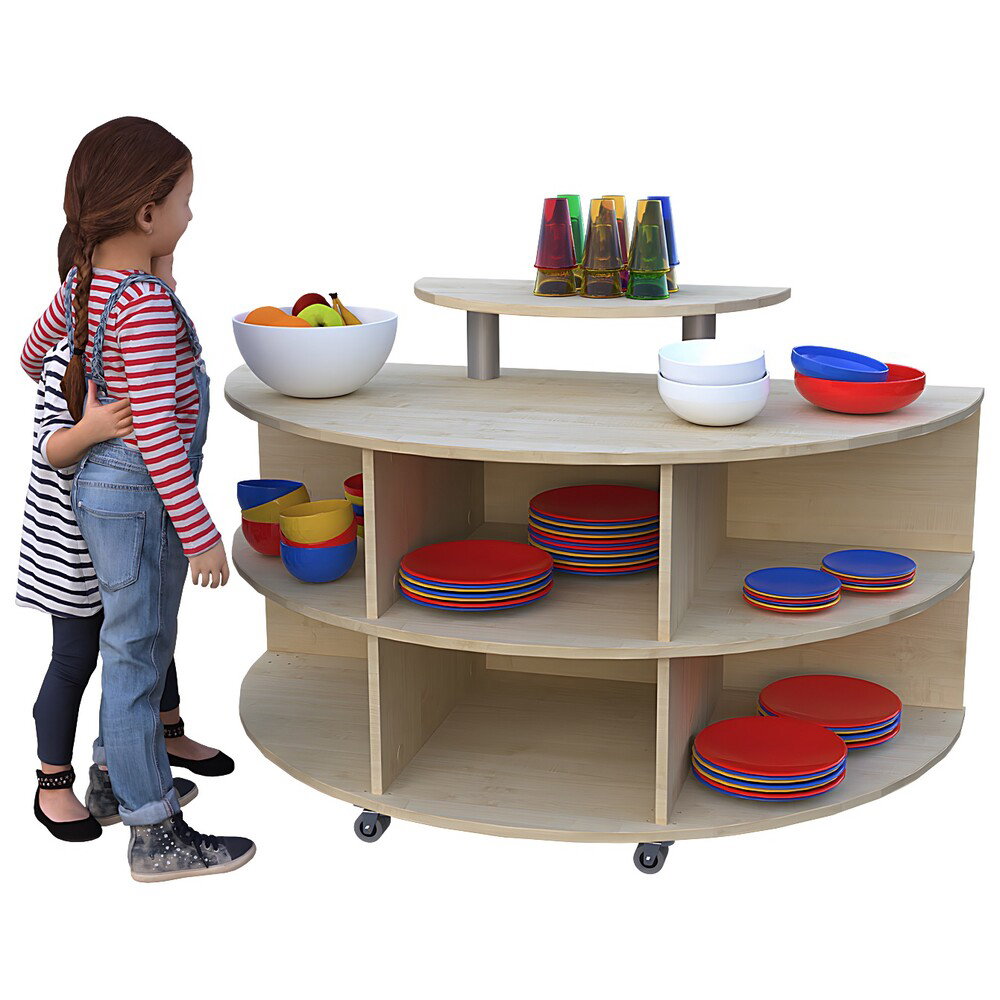 Frühstücks Buffetwagen "Halbinsel"