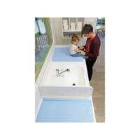 Wickelkommode Kazeo mit Badewanne Solidsurface, Wickelauflage und 4 Türen - 66770 251016 6 1000