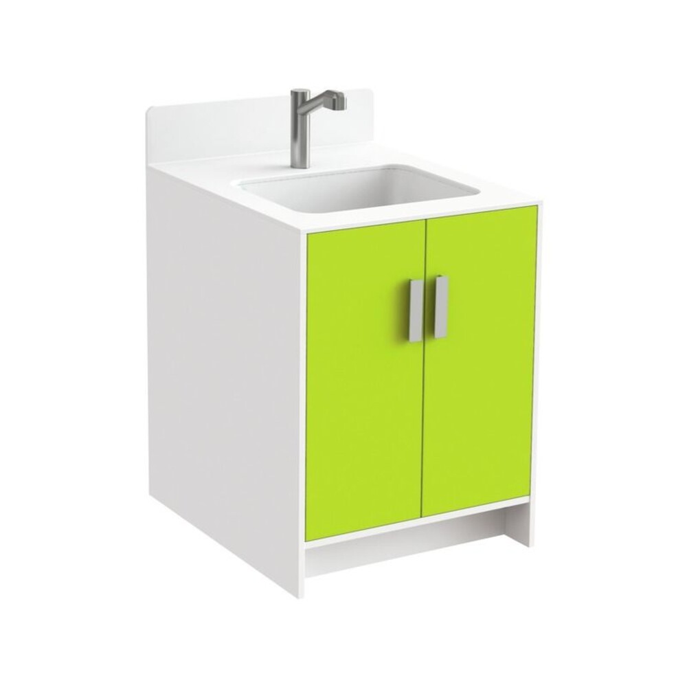 Kazeo Wickeltisch-Modul mit Waschbecken – 70 cm, mit ausziehbarer Handbrause