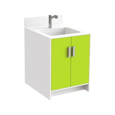 Kazeo Wickeltisch-Modul mit Waschbecken – 70 cm, mit ausziehbarer Handbrause