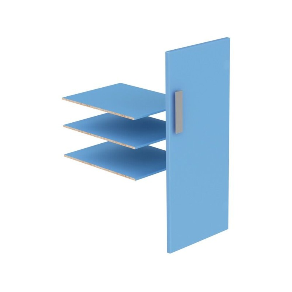 Tür + 3 Regalbretter Kazéo