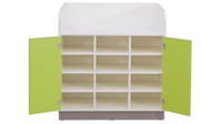 Flexeo® Wickelkommode mit 2 Türen - 809093 h