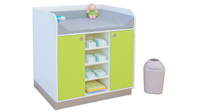Flexeo® Wickelkommode mit 2 Türen - 809093 i