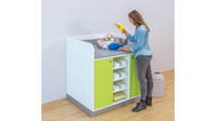 Flexeo® Wickelkommode mit 2 Türen - 809093 j