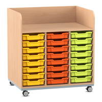 Flexeo® Wickelkommode mit 24 kleinen Boxen - 809094 P01