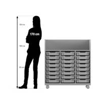 Flexeo® Wickelkommode mit 24 kleinen Boxen – Bild 5