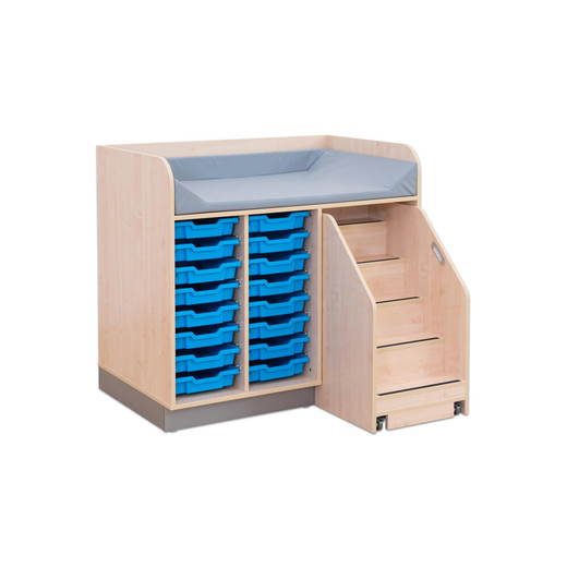 809095_a_1000 Flexeo® Wickelkommode mit Treppe - 809095 a 1000