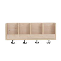 Flexeo® Hängegarderobe „Armadio“, einfache Ablage mit Haken - 809180 h