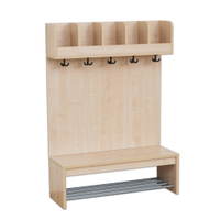 Flexeo® Hängegarderobe „Armadio“, einfache Ablage mit Haken – Bild 5