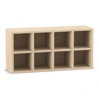 Flexeo® Garderoben-Hängeregal „Armadio“, Breite 80 cm, Tiefe 23 cm - 809183V0019 P01