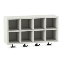 Flexeo® Garderoben-Hängeregal „Armadio“, Breite 80 cm, Tiefe 23 cm – Bild 14