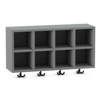 Flexeo® Garderoben-Hängeregal „Armadio“, Breite 80 cm, Tiefe 23 cm – Bild 13
