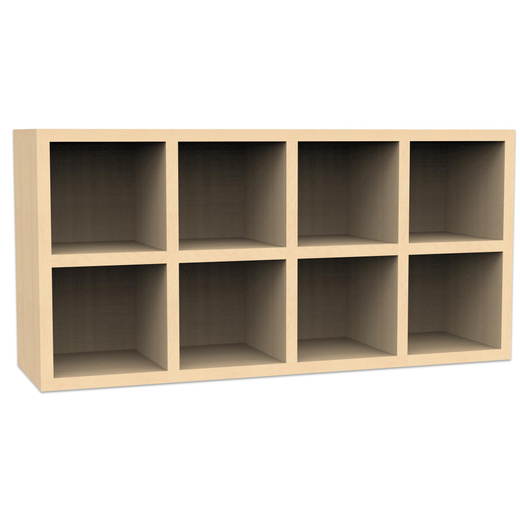 809183_a Flexeo® Garderoben-Hängeregal „Armadio“, Breite 80 cm, Tiefe 23 cm - 809183 a