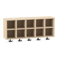 Flexeo® Garderoben-Hängeregal „Armadio“, Breite 100 cm, Tiefe 23 cm - 809184V0018 P01