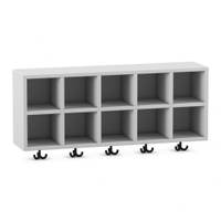 Flexeo® Garderoben-Hängeregal „Armadio“, Breite 100 cm, Tiefe 23 cm – Bild 12