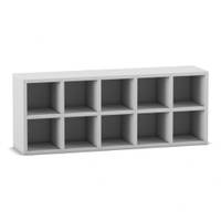 Flexeo® Garderoben-Hängeregal „Armadio“, Breite 100 cm, Tiefe 23 cm – Bild 17