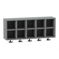 Flexeo® Garderoben-Hängeregal „Armadio“, Breite 100 cm, Tiefe 23 cm – Bild 13