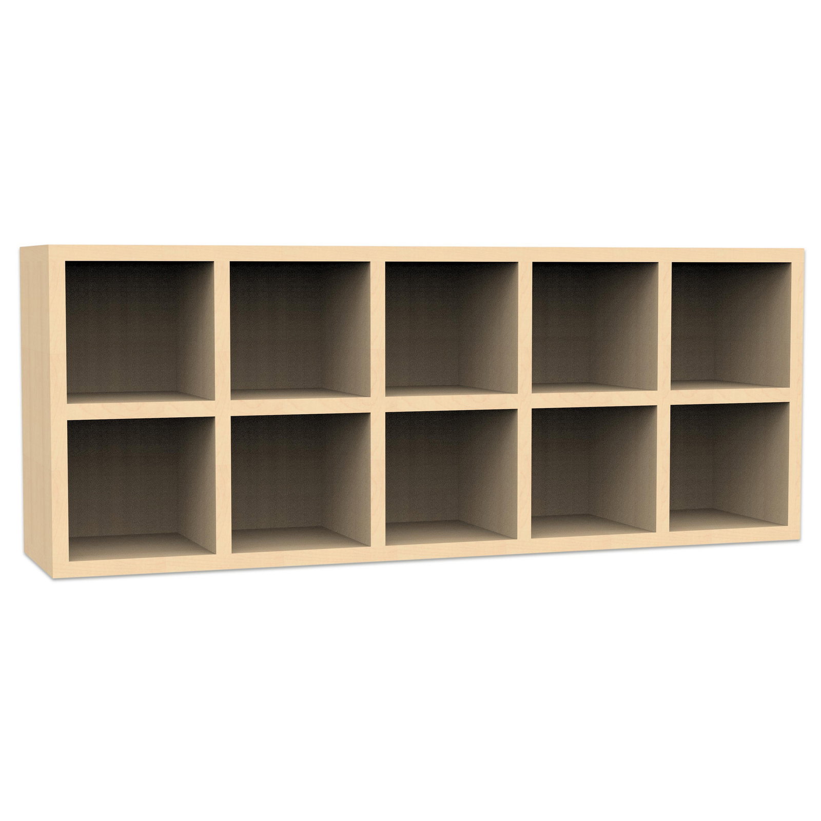 Flexeo® Garderoben-Hängeregal „Armadio“, Breite 100 cm, Tiefe 23 cm