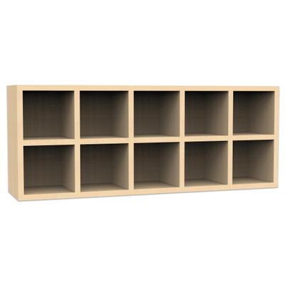 Flexeo® Garderoben-Hängeregal „Armadio“, Breite 100 cm, Tiefe 23 cm