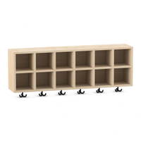 Flexeo® Garderoben-Hängeregal „Armadio“, Breite 120 cm, Tiefe 23 cm - 809185V0018 P01