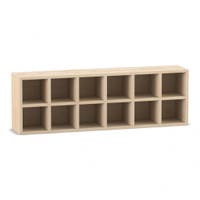 Flexeo® Garderoben-Hängeregal „Armadio“, Breite 120 cm, Tiefe 23 cm - 809185V0019 P01