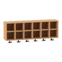 Flexeo® Garderoben-Hängeregal „Armadio“, Breite 120 cm, Tiefe 23 cm – Bild 6
