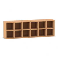 Flexeo® Garderoben-Hängeregal „Armadio“, Breite 120 cm, Tiefe 23 cm – Bild 23