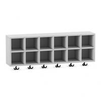 Flexeo® Garderoben-Hängeregal „Armadio“, Breite 120 cm, Tiefe 23 cm – Bild 12