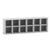 Flexeo® Garderoben-Hängeregal „Armadio“, Breite 120 cm, Tiefe 23 cm – Bild 17