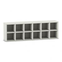 Flexeo® Garderoben-Hängeregal „Armadio“, Breite 120 cm, Tiefe 23 cm – Bild 15