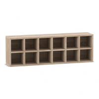 Flexeo® Garderoben-Hängeregal „Armadio“, Breite 120 cm, Tiefe 23 cm – Bild 22