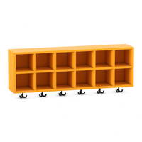 Flexeo® Garderoben-Hängeregal „Armadio“, Breite 120 cm, Tiefe 23 cm – Bild 9