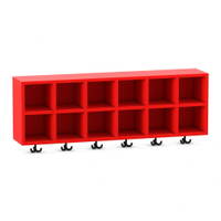 Flexeo® Garderoben-Hängeregal „Armadio“, Breite 120 cm, Tiefe 23 cm – Bild 8