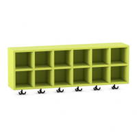 Flexeo® Garderoben-Hängeregal „Armadio“, Breite 120 cm, Tiefe 23 cm – Bild 10