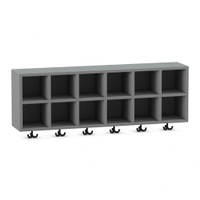 Flexeo® Garderoben-Hängeregal „Armadio“, Breite 120 cm, Tiefe 23 cm – Bild 13