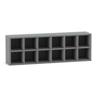 Flexeo® Garderoben-Hängeregal „Armadio“, Breite 120 cm, Tiefe 23 cm – Bild 16