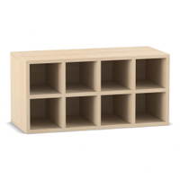 Flexeo® Garderoben-Hängeregal „Armadio“, Breite 80 cm, Tiefe 35 cm - 809187V0019 P01