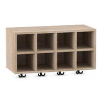 Flexeo® Garderoben-Hängeregal „Armadio“, Breite 80 cm, Tiefe 35 cm – Bild 7