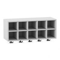 Flexeo® Garderoben-Hängeregal „Armadio“, Breite 100 cm, Tiefe 35 cm – Bild 21