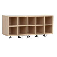Flexeo® Garderoben-Hängeregal „Armadio“, Breite 100 cm, Tiefe 35 cm – Bild 5