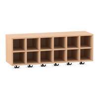 Flexeo® Garderoben-Hängeregal „Armadio“, Breite 120 cm, Tiefe 35 cm – Bild 5