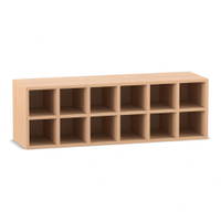 Flexeo® Garderoben-Hängeregal „Armadio“, Breite 120 cm, Tiefe 35 cm – Bild 24