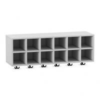 Flexeo® Garderoben-Hängeregal „Armadio“, Breite 120 cm, Tiefe 35 cm – Bild 12