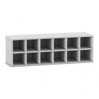 Flexeo® Garderoben-Hängeregal „Armadio“, Breite 120 cm, Tiefe 35 cm – Bild 17