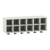 Flexeo® Garderoben-Hängeregal „Armadio“, Breite 120 cm, Tiefe 35 cm – Bild 14